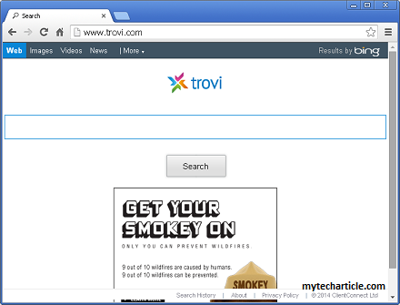 How To Remove Trovi Search Engine In Browser